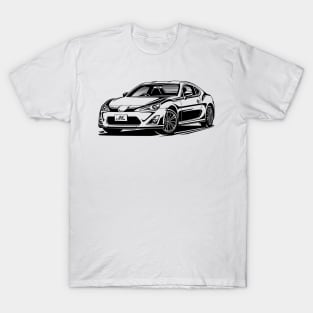 EUROBEAT INTENSIFIES - GT86 full-body version T-Shirt